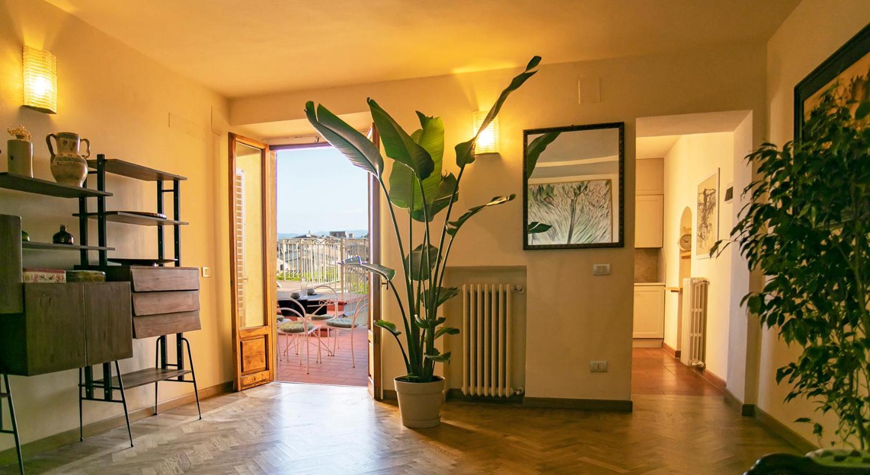 Appartamento Le Palme Con Terrazze In Centro San Gimignano Exteriér fotografie