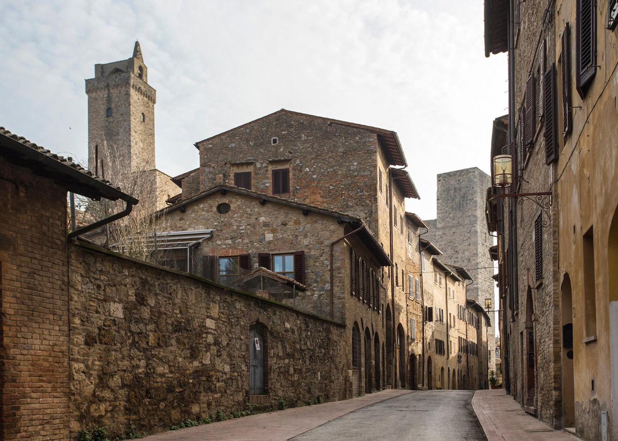 Appartamento Le Palme Con Terrazze In Centro San Gimignano Exteriér fotografie